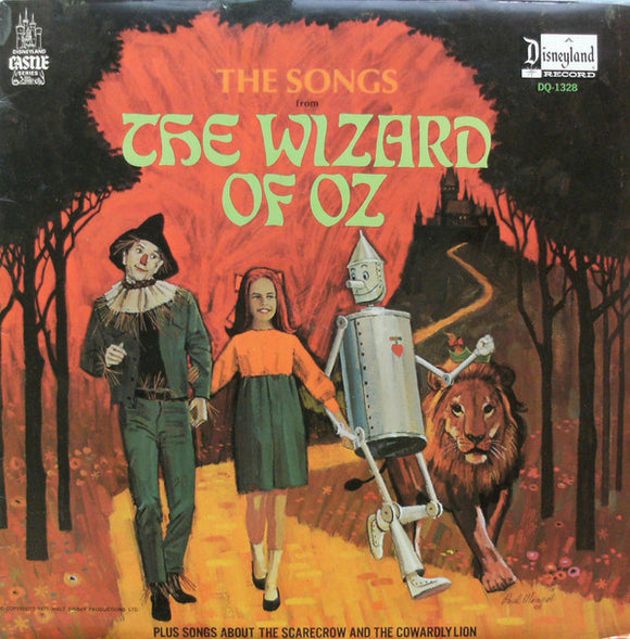 Unknown Artist - The Songs From The Wizard Of Oz (Plus Songs About The Scarecrow And The Cowardly Lion) (LP, Album)