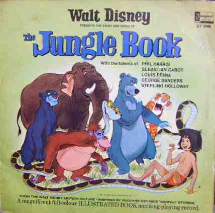Walt Disney - The Jungle Book (LP, Album, Gat)