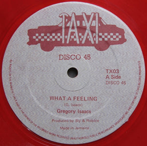 Gregory Isaacs - What A Feeling (12", Red)