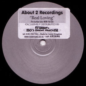 About 2 - Real Loving (12", W/Lbl, Sil)