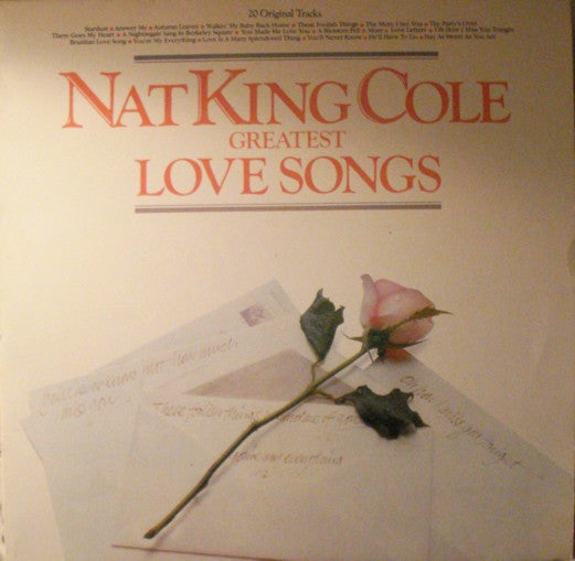 Nat King Cole - 20 Greatest Love Songs (LP, Comp, Mono, RM)