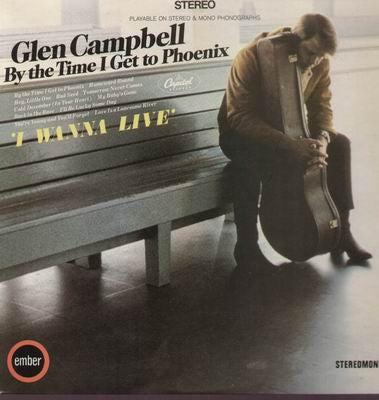 Glen Campbell - I Wanna Live (LP, Album)