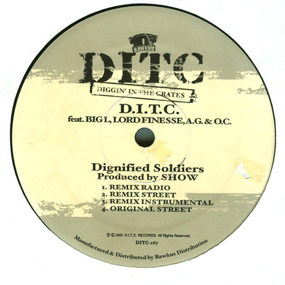 D.I.T.C. - Dignified Soldiers / Themes, Dreams & Schemes (12
