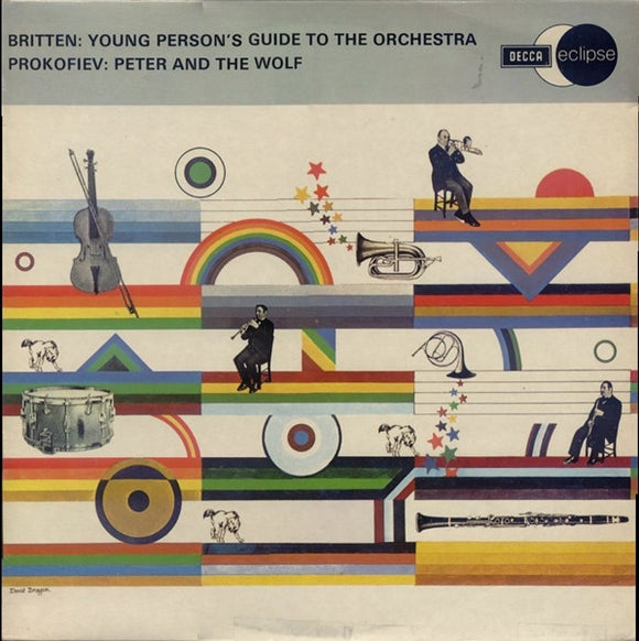Britten*, Prokofiev* - The Young Person's Guide To The Orchestra / Peter And The Wolf (LP, Comp, RE)