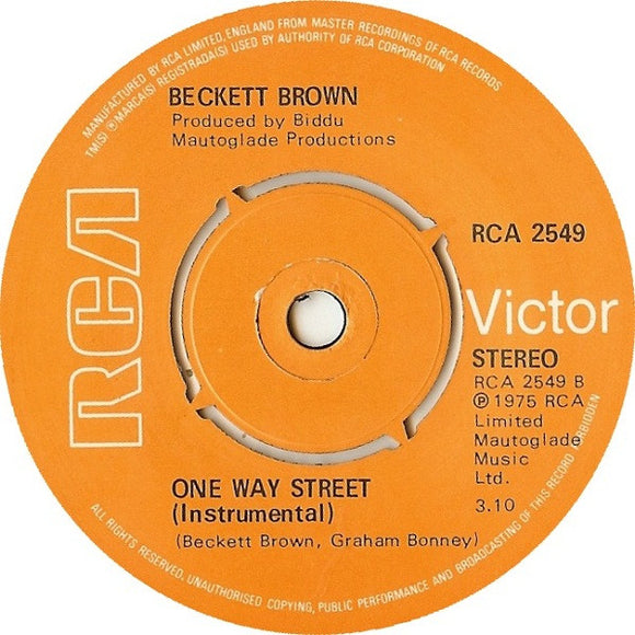 Beckett Brown - One Way Street (7