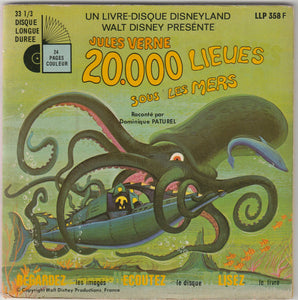 Dominique Paturel - 20.000 Lieues Sous Les Mers (7", EP, Yel)