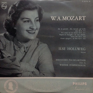 W. A. Mozart*, Ilse Hollweg, Wiener Symphoniker, Bernhard Paumgartner - Mozart: Sopran-Arien (10", Mono)