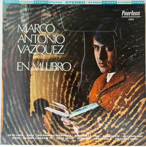 Marco Antonio Vazquez - En Mi Libro (LP, Album)