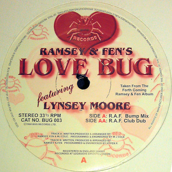 Ramsey & Fen Featuring Lynsey Moore - Love Bug (12