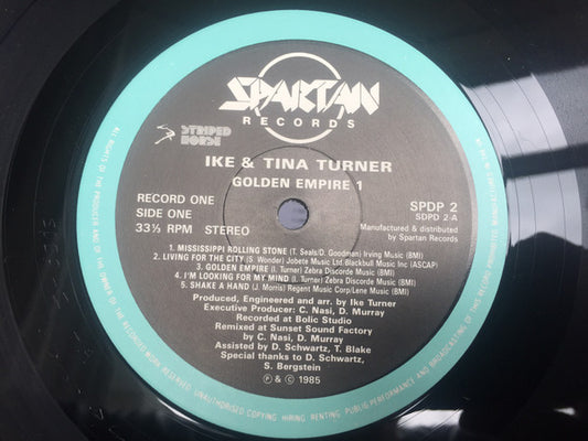 Ike & Tina Turner - Golden Empire (2xLP, Comp)
