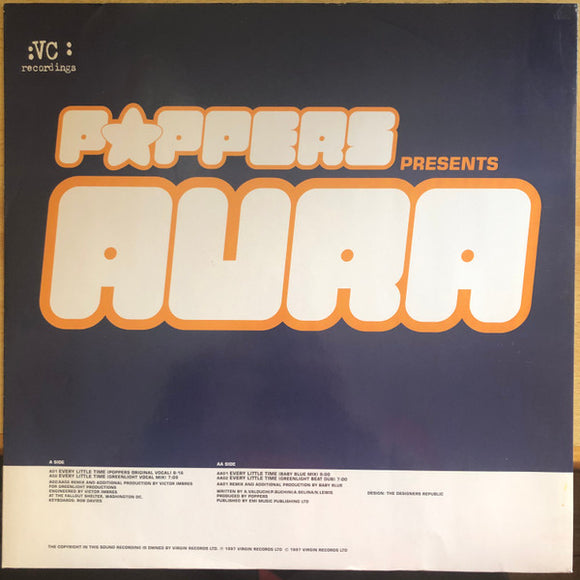 Poppers Presents Aura (34) - Every Little Time (12