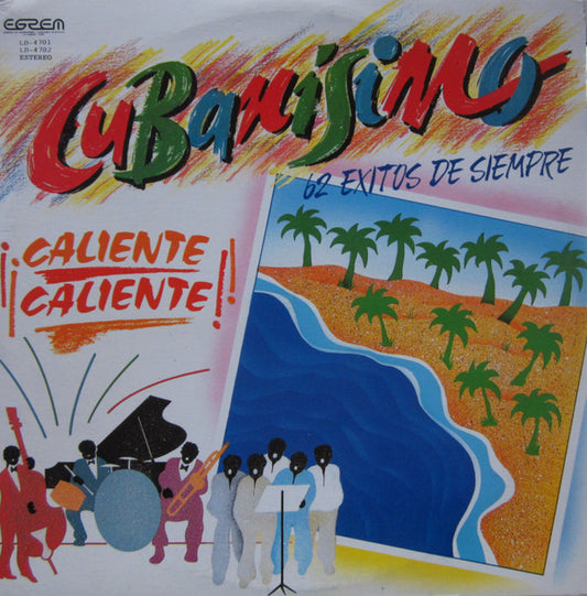 Andrés Alén Y Ramón Huerta - Cubanisimo Caliente Caliente! - 62 Exitos de Siempre  (2xLP, Gat)