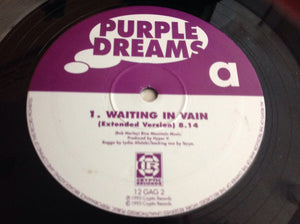 Purple Dreams - Waiting In Vain (12", Single)