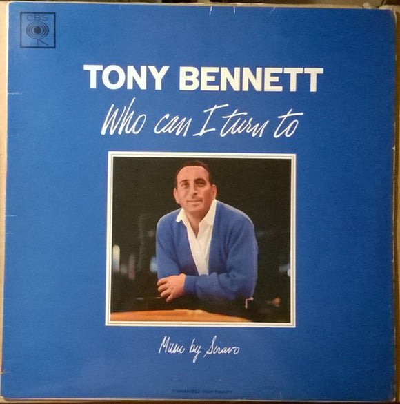 Tony Bennett - Who Can I Turn To (LP, Album, Mono)