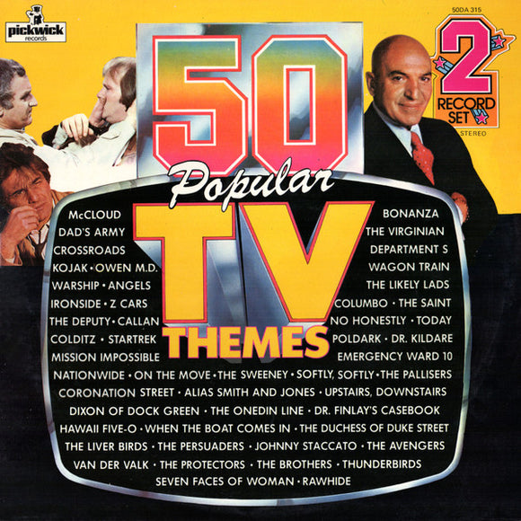 Bruce Baxter Orchestra - 50 Popular TV Themes (2xLP, Album)