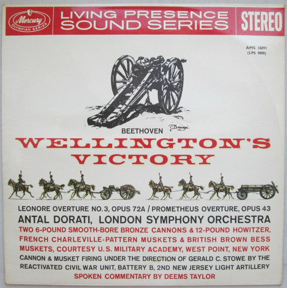 Beethoven* - Antal Dorati, London Symphony Orchestra - Wellington's Victory (LP)