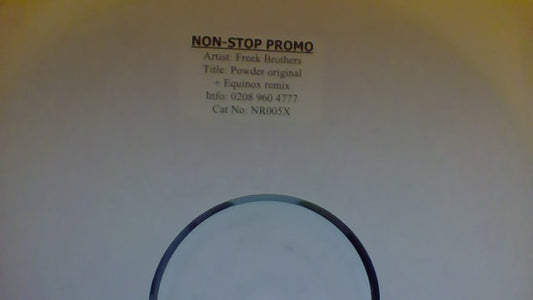 Freek Brothers - Powder (12", Promo, W/Lbl)