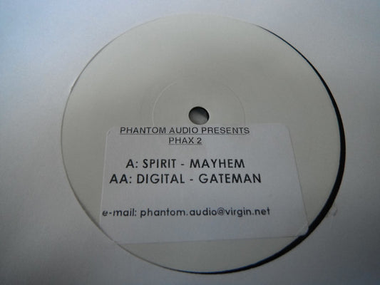 Digital & Spirit - Mayhem / Gateman (12", W/Lbl, Sti)