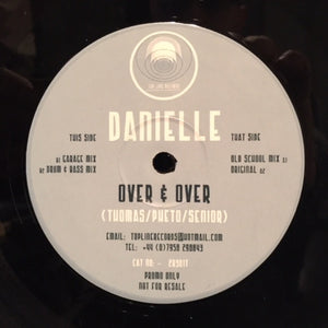 Danielle* - Over & Over (12", Promo)