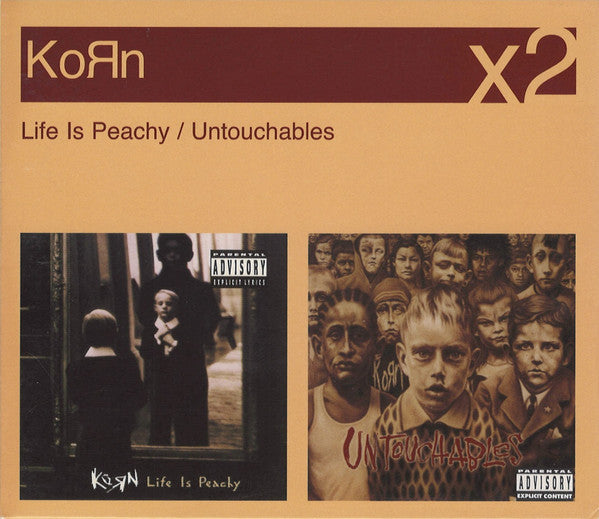 Korn - Life Is Peachy / Untouchables (CD, Album, RE + CD, Album, RE + Box, Comp)