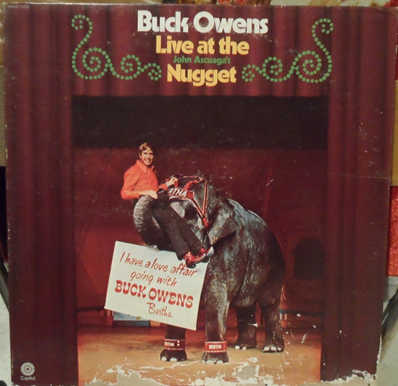 Buck Owens - Live At The Nugget (LP, Album)