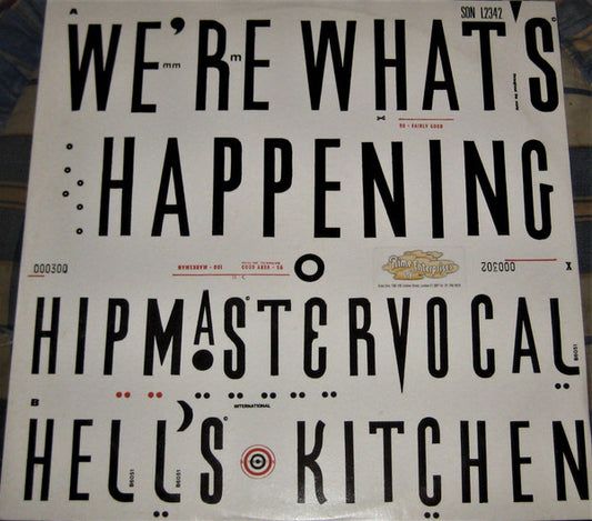 Hip Master Vocal - We're What's Happening (12")
