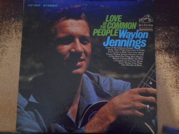 Waylon Jennings - Love Of The Common People (LP, Album, RE)