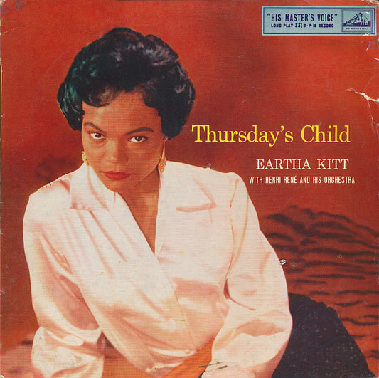 Eartha Kitt With Henri René And His Orchestra - Thursday's Child (LP, Album, Mono)