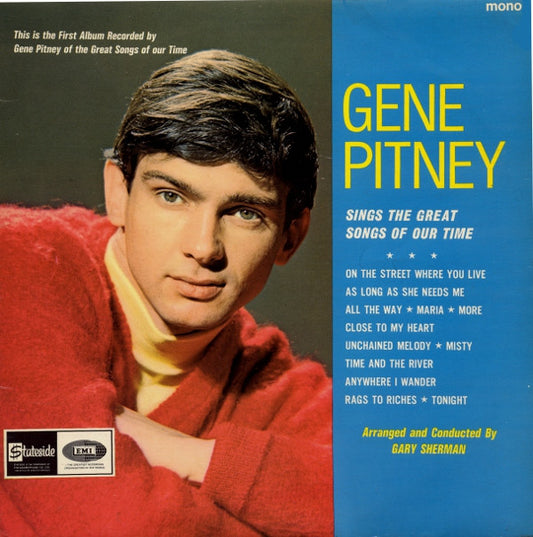 Gene Pitney - Sings The Great Songs Of Our Time (LP, Album, Mono)