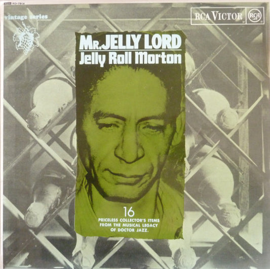 Jelly Roll Morton - Mr. Jelly Lord (LP, Comp, Mono)