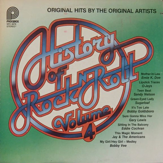 Various - History Of Rock'n'Roll  Volume 4 (LP, Comp)