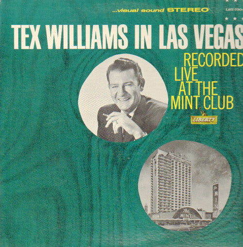 Tex Williams - Tex Williams In Las Vegas (LP, Album)