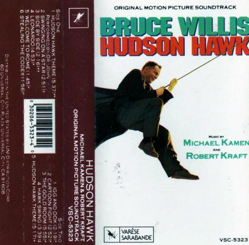 Michael Kamen And Robert Kraft - Hudson Hawk (Original Motion Picture Soundtrack) (Cass, Album, Dol)
