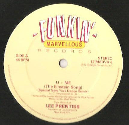 Lee Prentiss - U + Me (The Einstein Song) (Remix) (12