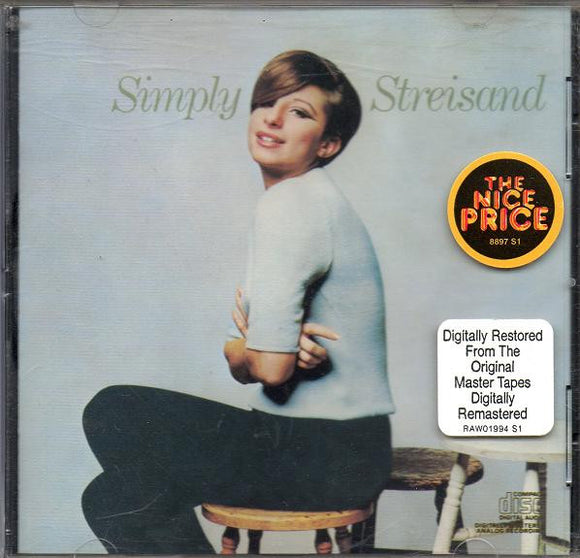 Barbra Streisand - Simply Streisand (CD, Album, RM, RP)