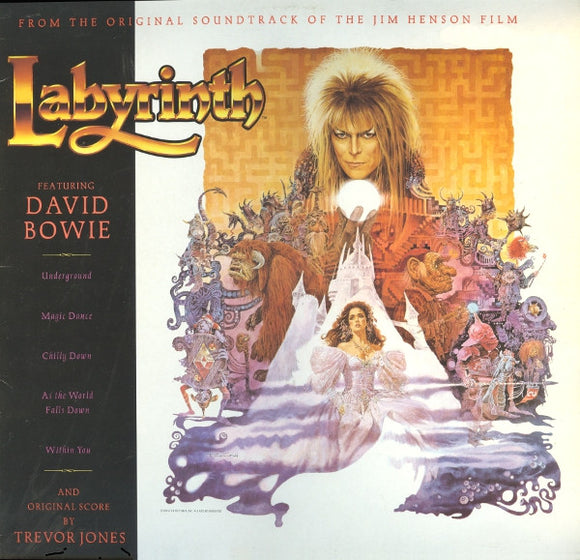 David Bowie, Trevor Jones - Labyrinth (From The Original Soundtrack Of The Jim Henson Film) (LP, Album)