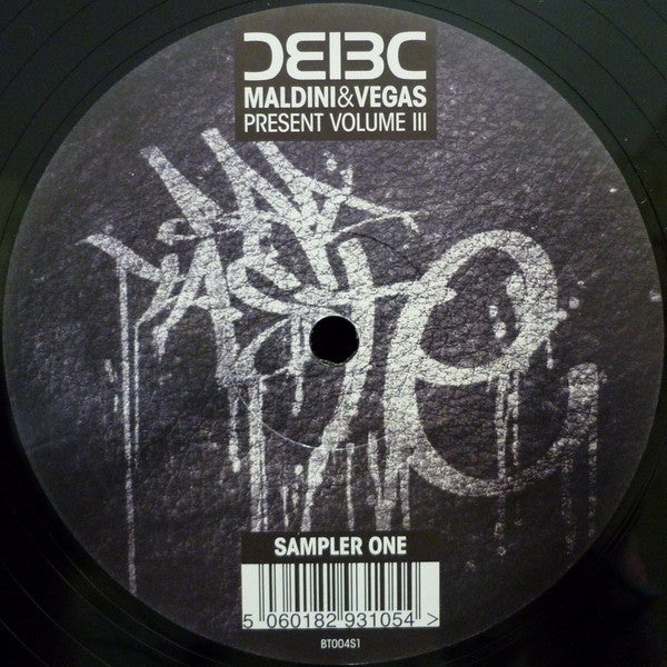 Maldini&Vegas* - Bad Taste Volume III (Sampler One) (12", Smplr)