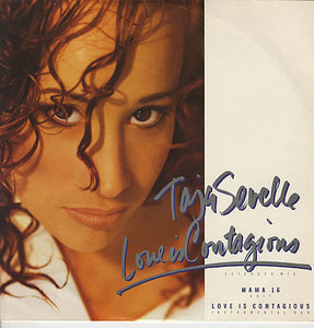 Taja Sevelle - Love Is Contagious (12", Single)
