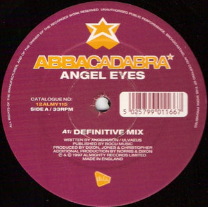 Abbacadabra - Angel Eyes (12")