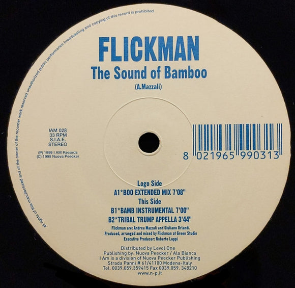 Flickman - The Sound Of Bamboo (12