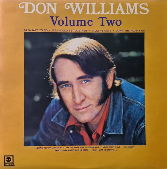 Don Williams (2) - Volume Two (LP, Album)