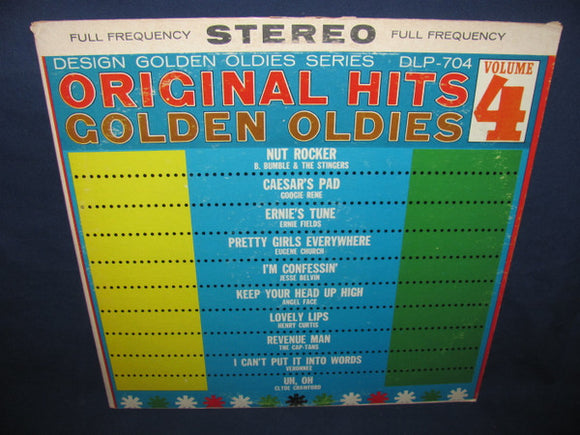 Various - Original Hits Golden Oldies Volume 4 (LP, Comp)