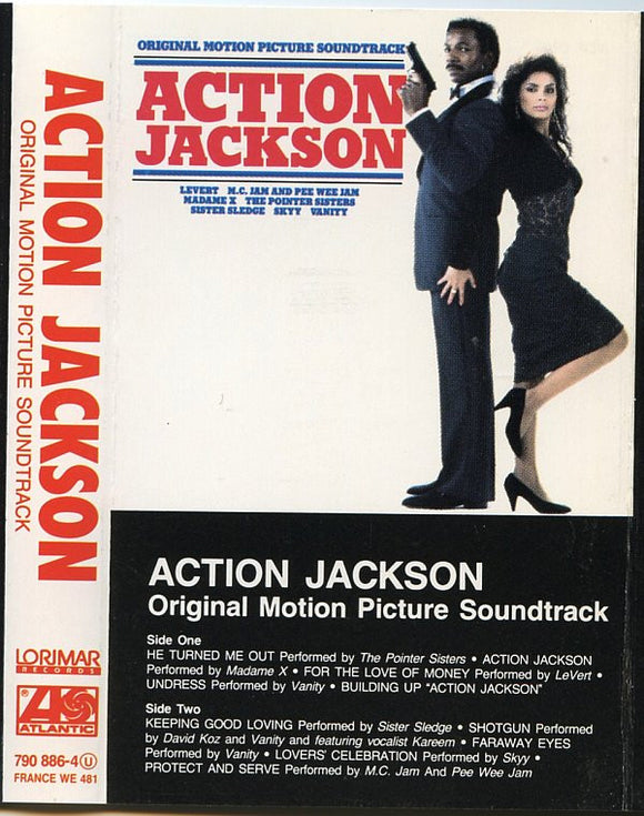 Various - Action Jackson (Original Motion Picture Soundtrack) (Cass, Comp)