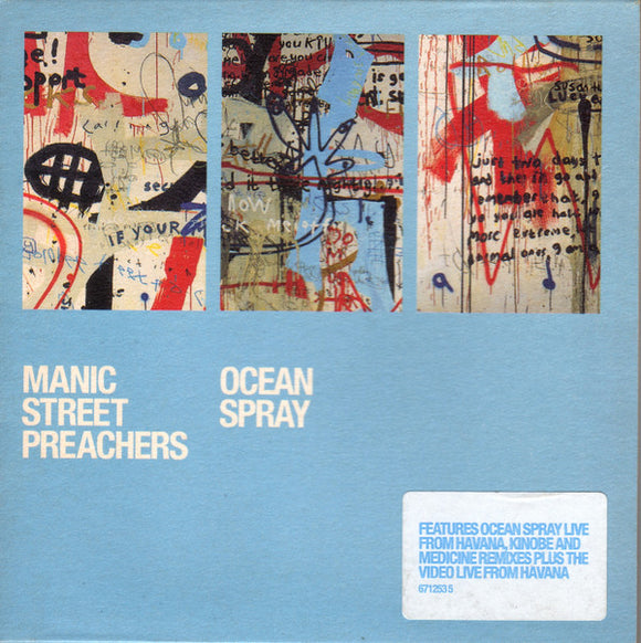 Manic Street Preachers - Ocean Spray (CD, Single, Enh)