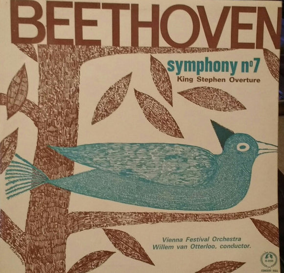 Beethoven*, Vienna Festival Orchestra*, Willem Van Otterloo - Symphony No. 7 / King Stephen Overture (LP)