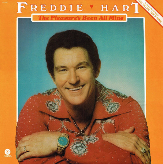 Freddie Hart And The Heartbeats - The Pleasure's Been All Mine (LP, Album)