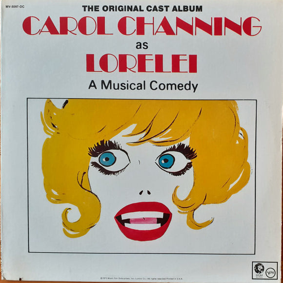 Carol Channing - Lorelei: A Musical Comedy (The Original Cast Album) (LP, Album)