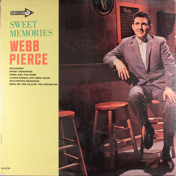 Webb Pierce - Sweet Memories (LP, Mono, Glo)