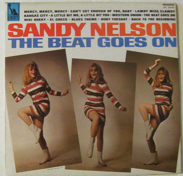 Sandy Nelson - The Beat Goes On (LP, Album, Mono)