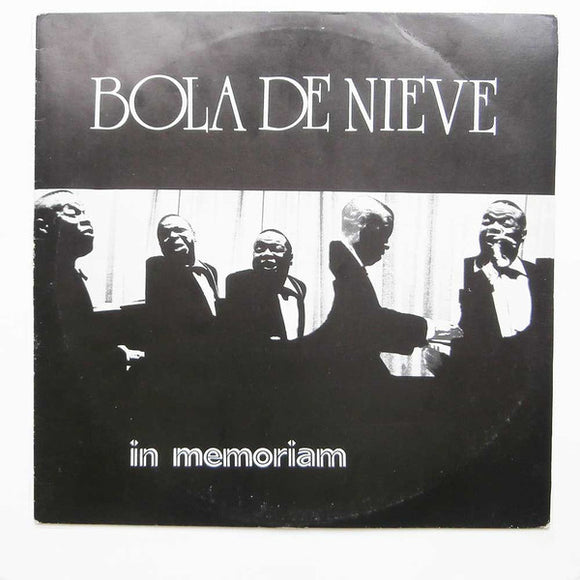 Bola De Nieve - In Memoriam 2 (LP, Comp)